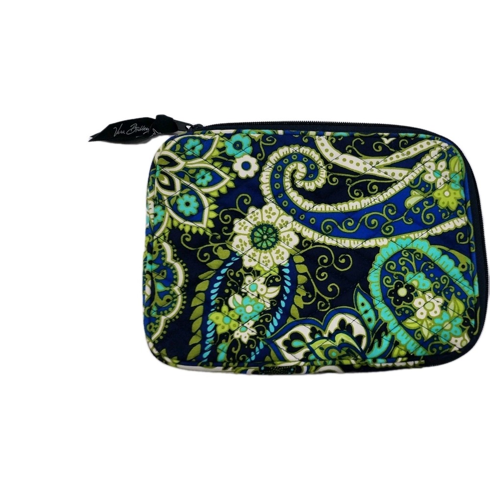 Retro "Retired" Vera Bradley Rhythm & Blues Print Tablet‎ EReader Sleeve - Picture 2 of 6